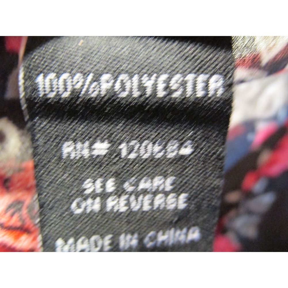 Torrid Babydoll Tunic Tank Top Womens 1 14/16 Black Floral Hi/Lo Boho 10381189 - Picture 6 of 10